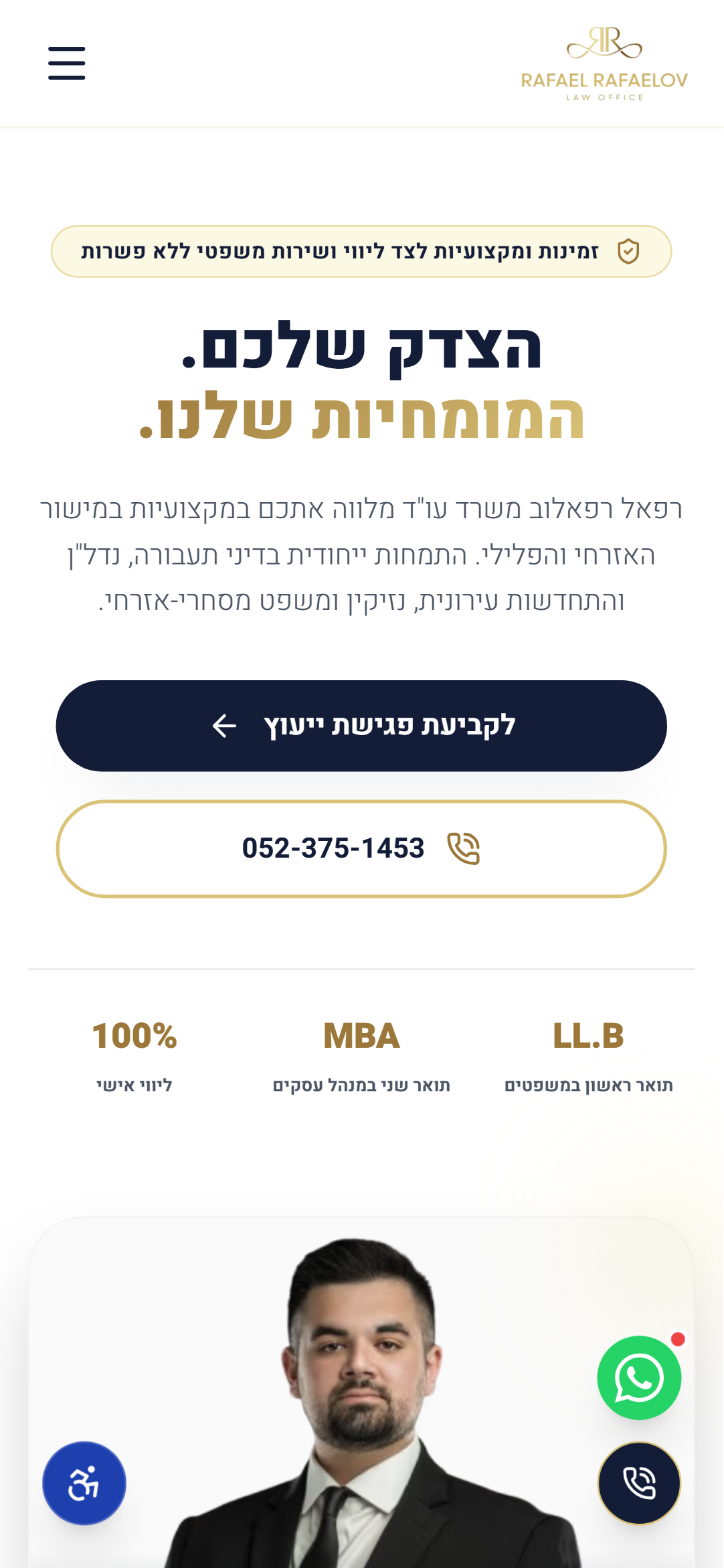 רפאל רפאלוב עורך דין